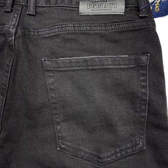 Damati Logo Stripe Slim Fit Jeans (36) - Picture 7 of 9